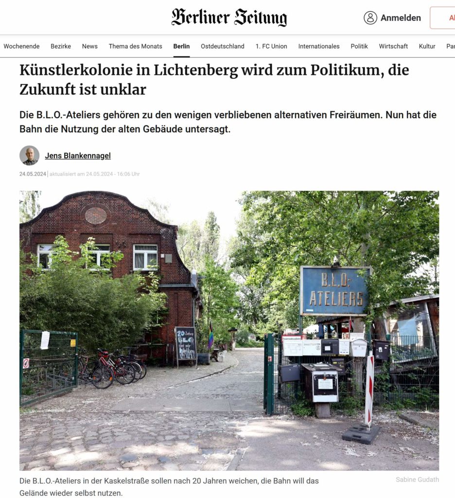 Künstlerkolonie wird zum Politikum