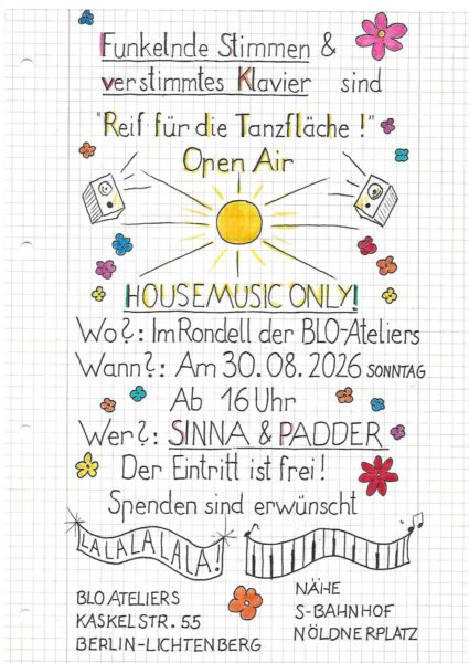 Reif für die Tanzfläche Open Air