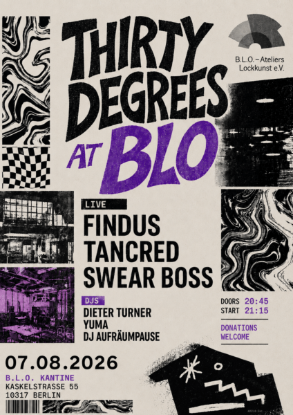Poster Thirty Degrees at BLO