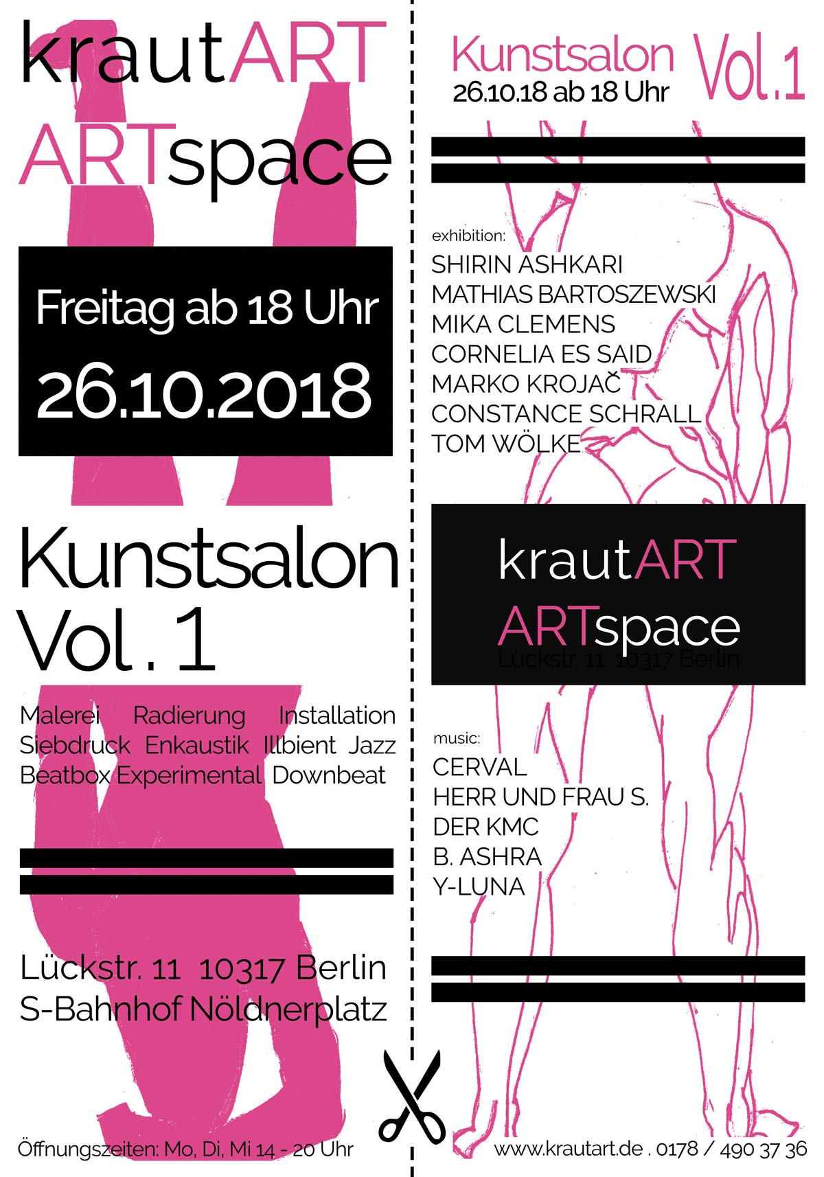 krautART präsentiert: Kunstsalon Vol. 1